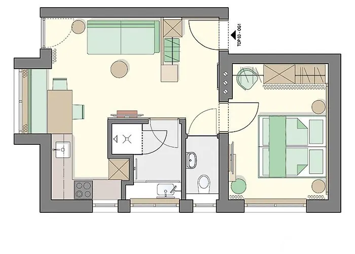 Haus Elisabeth شقة اوبرغورغل